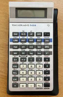 TI58C, la calcolatrice programmabile!